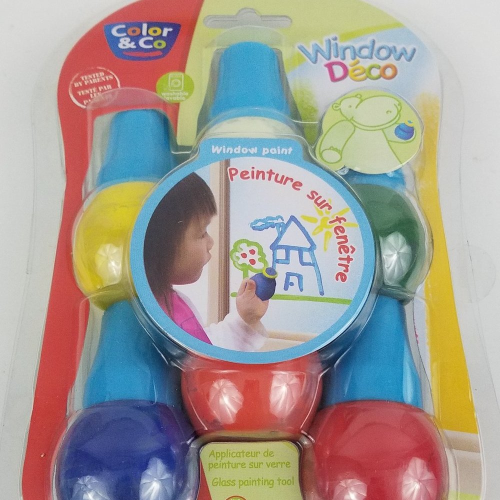 NEW Window Paint Preschool Washable 3+